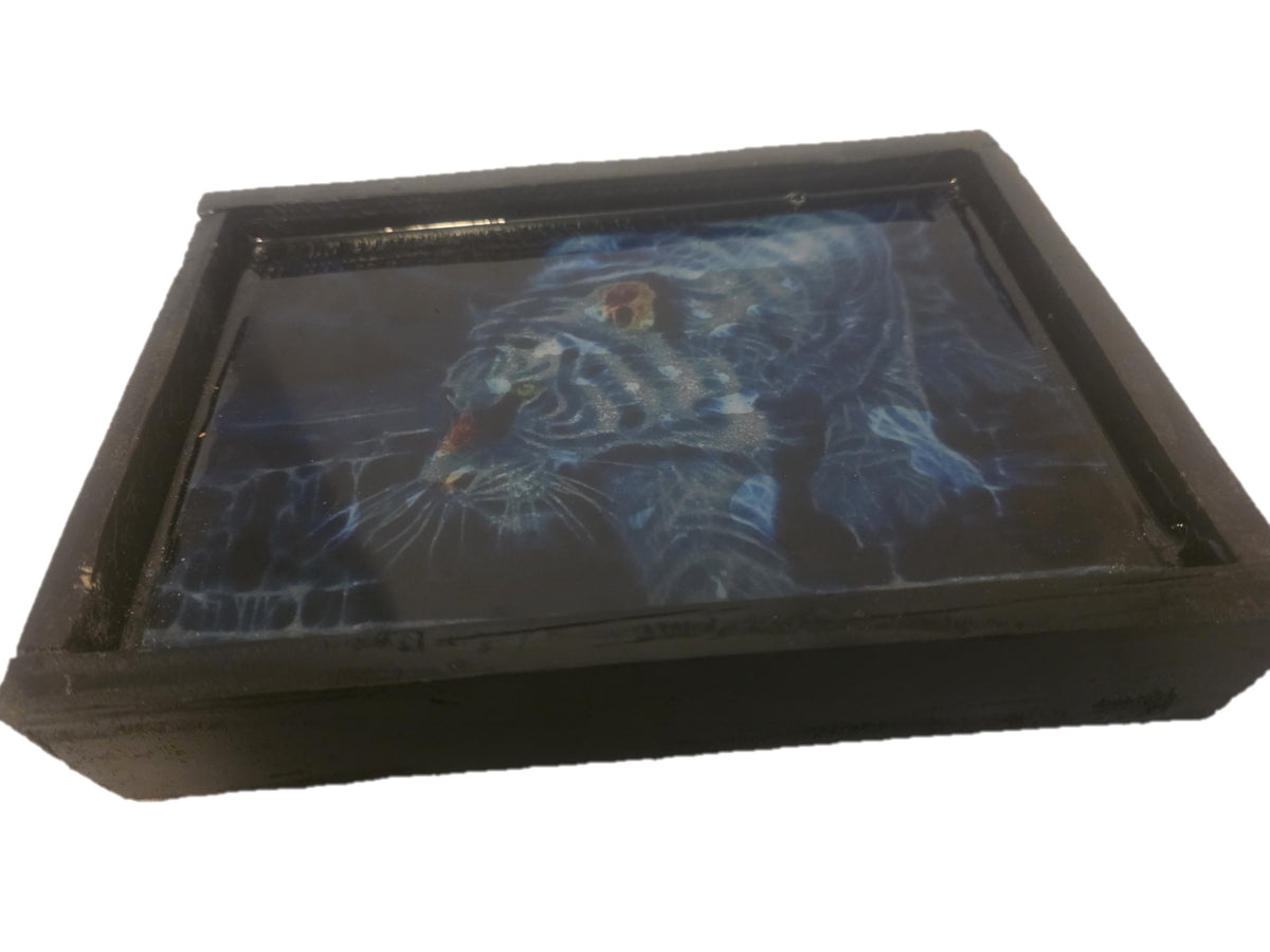 Rolling Tray  Glowing tiger tray
